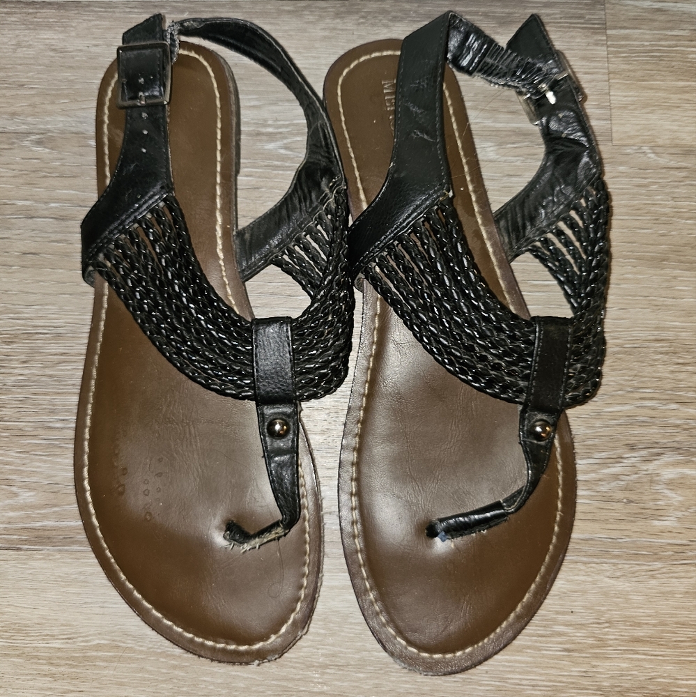Merona sandals size 8 womans  EUC